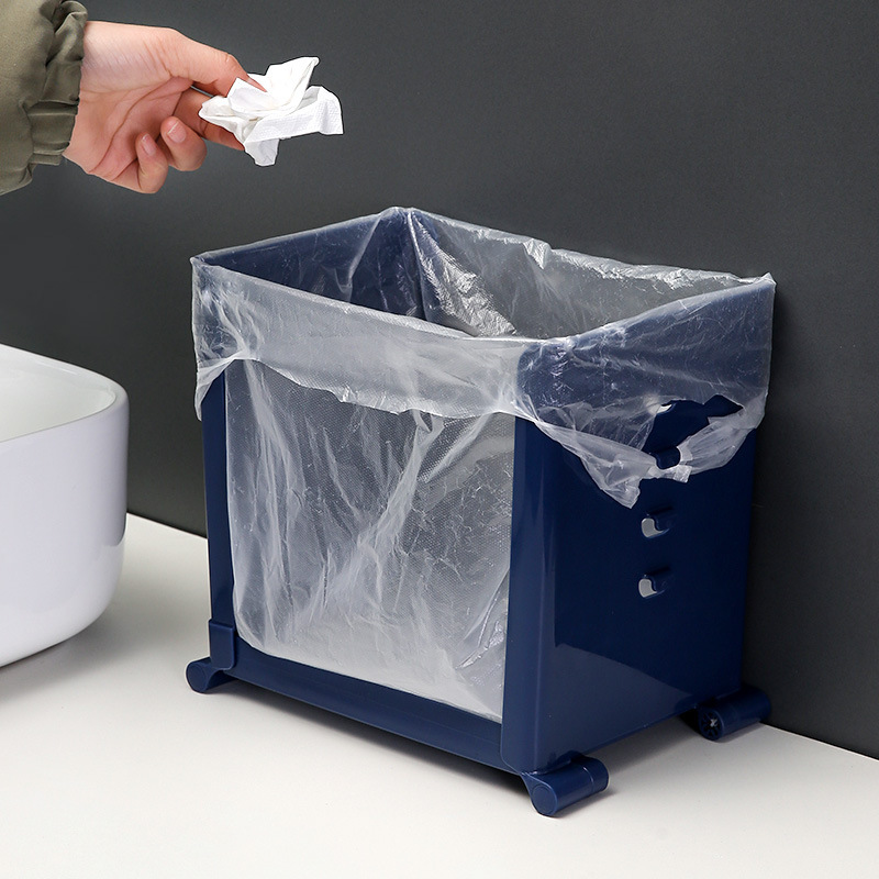 Foldable Adjustable Trash Can for Kitchen, Car, Outdoor, Office, No Bag Required, No Installation Needed, Creative Storage, Portable
