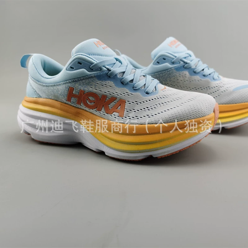 Иностранная торговля HOKA ONE 8 беговые кроссовки Bondi8 легкие, легкие, амортизация, износостойкие марафонские кроссовки