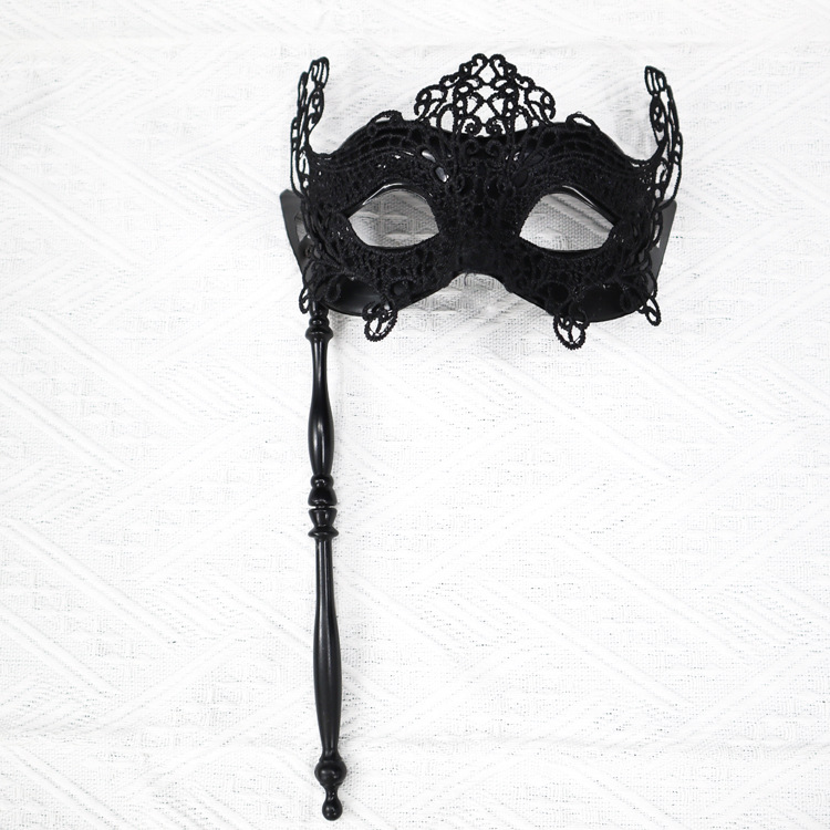Amazon máscaras de encaje de mano máscaras de mitad de cara máscaras misteriosas de baile de maquillaje de fiesta
