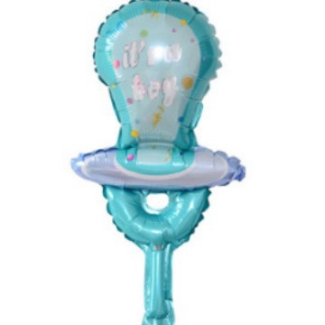 El género revela globo hombres y mujeres revelan baby shower Bienvenido Bebé pastel arreglo par niño o niña película de aluminio globo