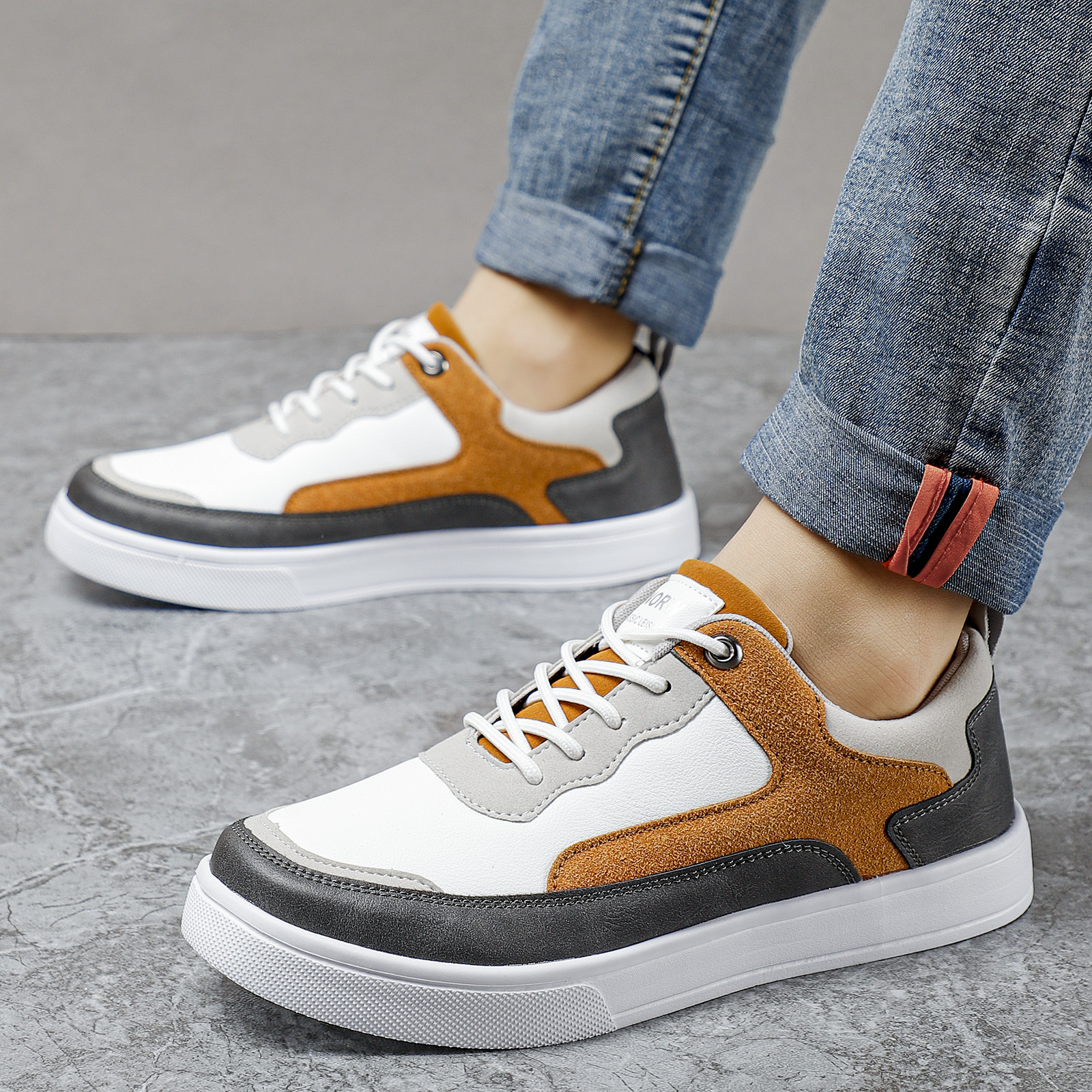 Herren Tennisschuhe Sportschuhe Sneakers Synthetische Stoßdämpfung Schuhwerk_voghion.com