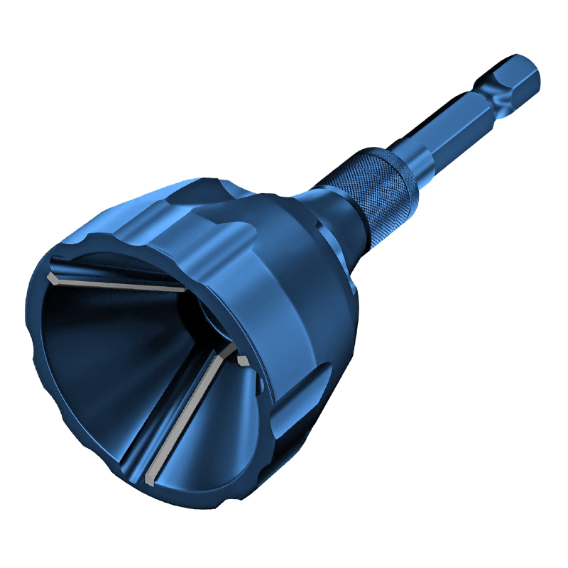 外圆倒角刀去除毛刺磨刀电钻倒角器45度斜角刀螺纹螺栓圆角修边刀