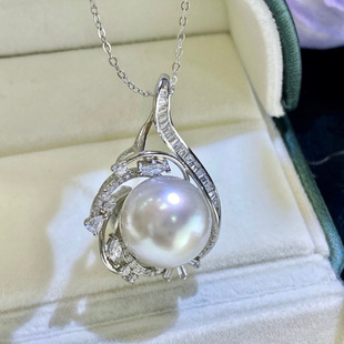 S925�y�ع��OӋ���ˮ�������k��ˇ������ɫ13-14mm��ˮ�İ�