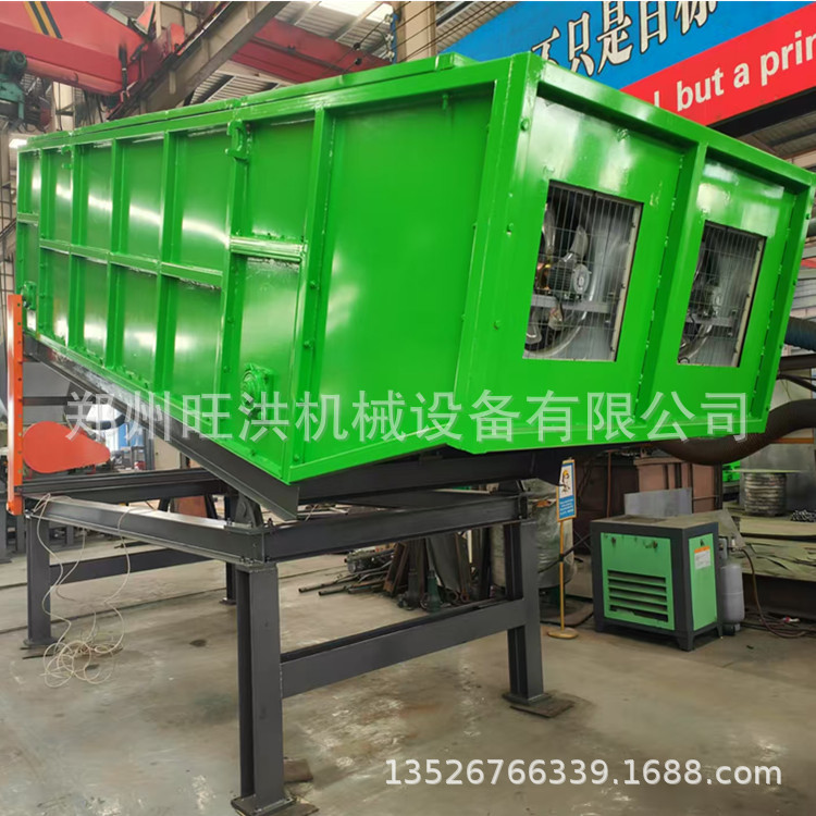 装修垃圾分拣设备 滚筒筛分机 装潢垃圾处理方案 3D/2D弹跳风选机