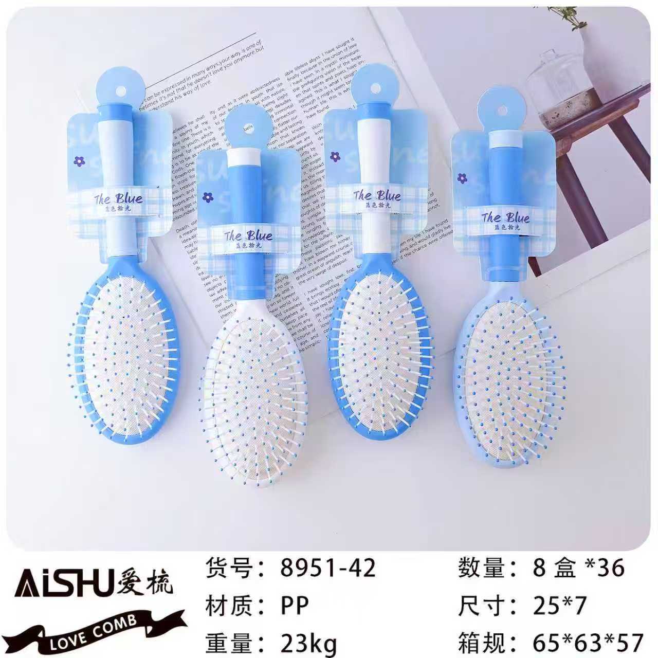 Peine masaje cuero cabelludo cojín aire profesional