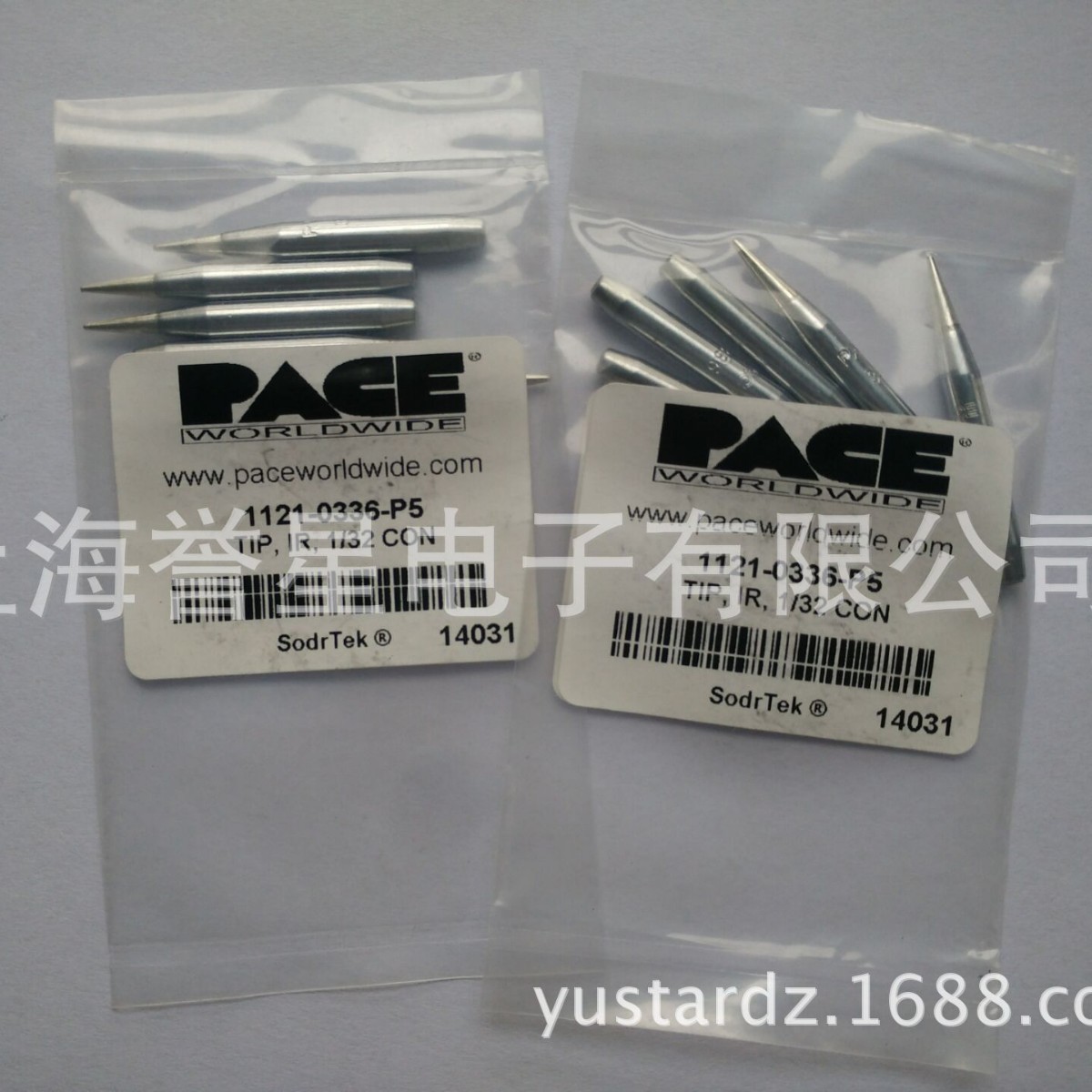 原装进口 美国PACE 无铅凿型烙铁头 1121-0336-P5  使用PS-90手柄