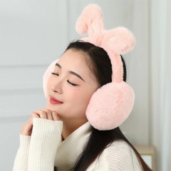 耳罩保暖女冬季可愛毛絨耳暖騎車護耳朵耳套男防凍摺疊耳罩耳捂子