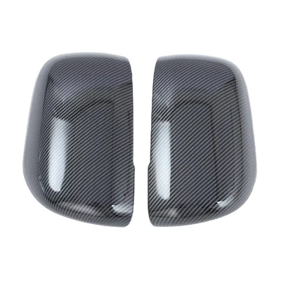 Other Automotive Exterior Supplies Mirror, Door Handle, Rain Shield - abs-carbon-fiber-pattern-reversing-mirror-cover