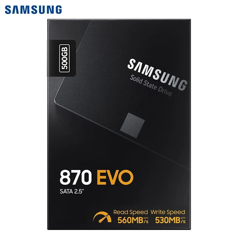 SSD 870 EVO твердотельный накопитель SATA 3.0, 2.5 дюйма