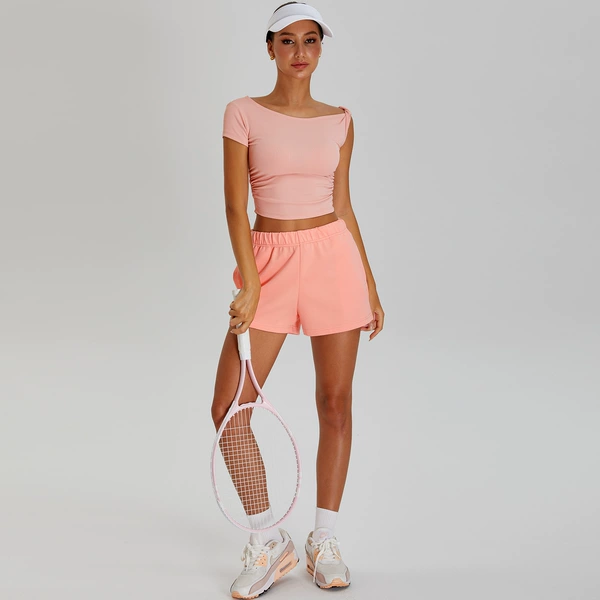 Sakura Pink (top + shorts)