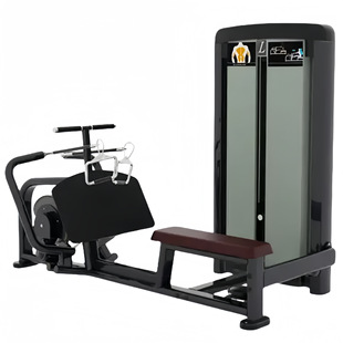 Commercial Seated Arm Flat Pull Rowing Exercise Machine Low Pull Back Coach Commercial Fitness Equipment Seated Rowing Machine
