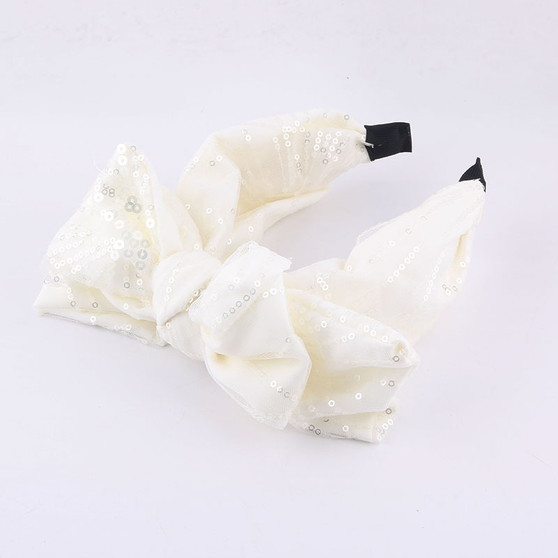 fashion bowknot cotton silk sequin headband wholesalepicture7