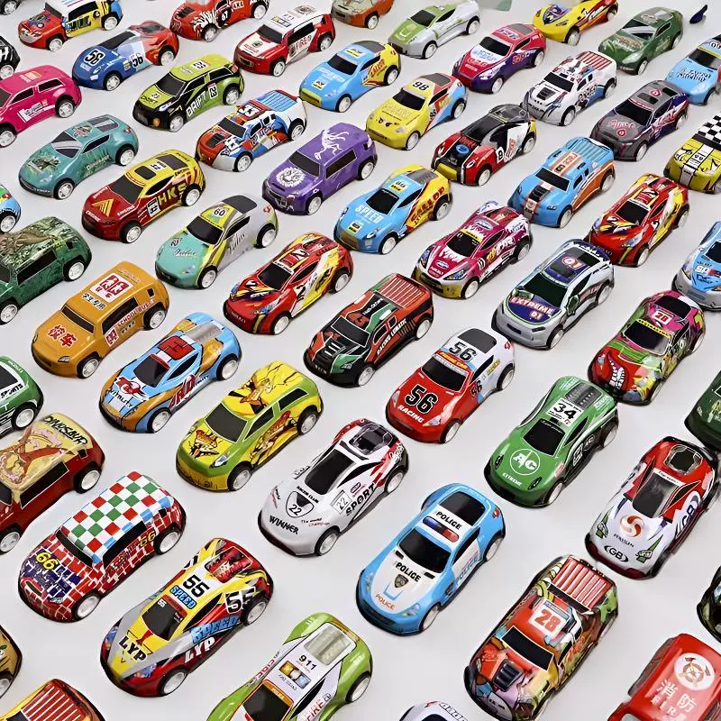 Douyin тот же мини-сплав гоночный автомобиль железный автомобиль для детей, спидогоночный автомобиль детский сад симулятор автомобиля оптом