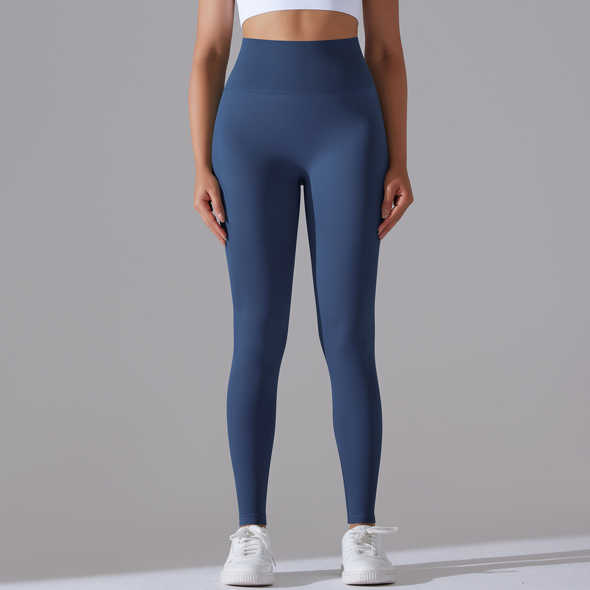 Style Moderne Style Simple Couleur Unie Nylon Mélange De Coton Actif Bas Leggings display picture 99