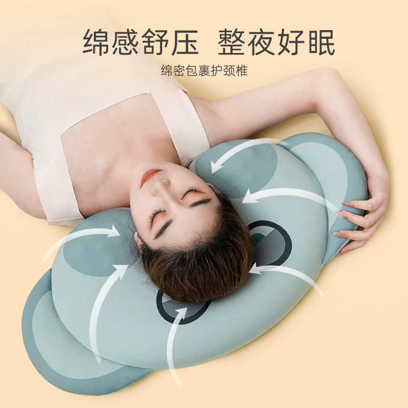 Full -curved Memory Pillow Massage Cat's Belly Hand Slow Betting Bets Pillow Core Gift Pillow Wholesale Pillow Memory Cotton