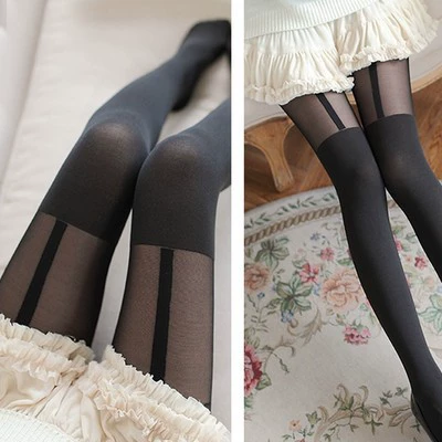 Ковбойские high boots с круглым носком, knee socks для студентов, колготки, Sailor Moon