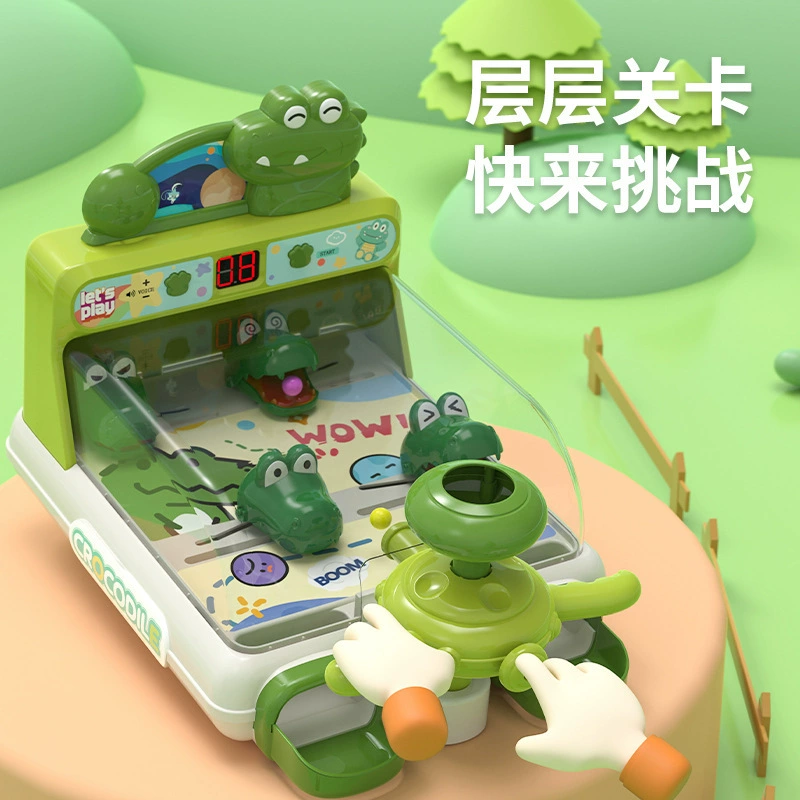 Pinball машина, игрушка, интерактивная игра, игровая консоль, крокодил, креативный подарок