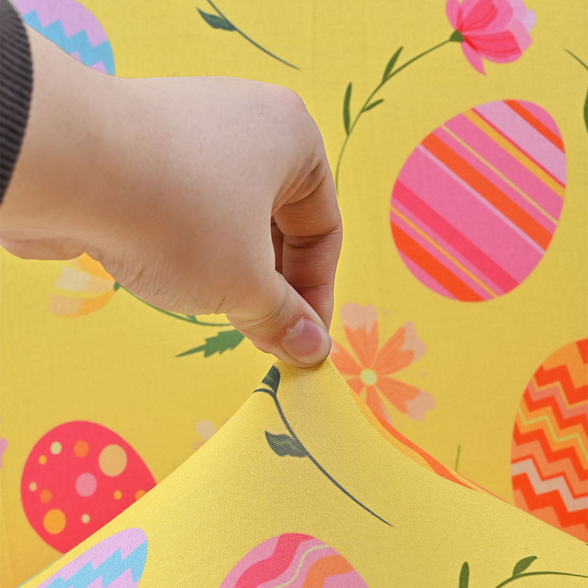 Transfronterizos elásticos leche seda impresa cubierta de silla a prueba de polvo general casa hotel cubierta de silla fábrica al por mayor en stock