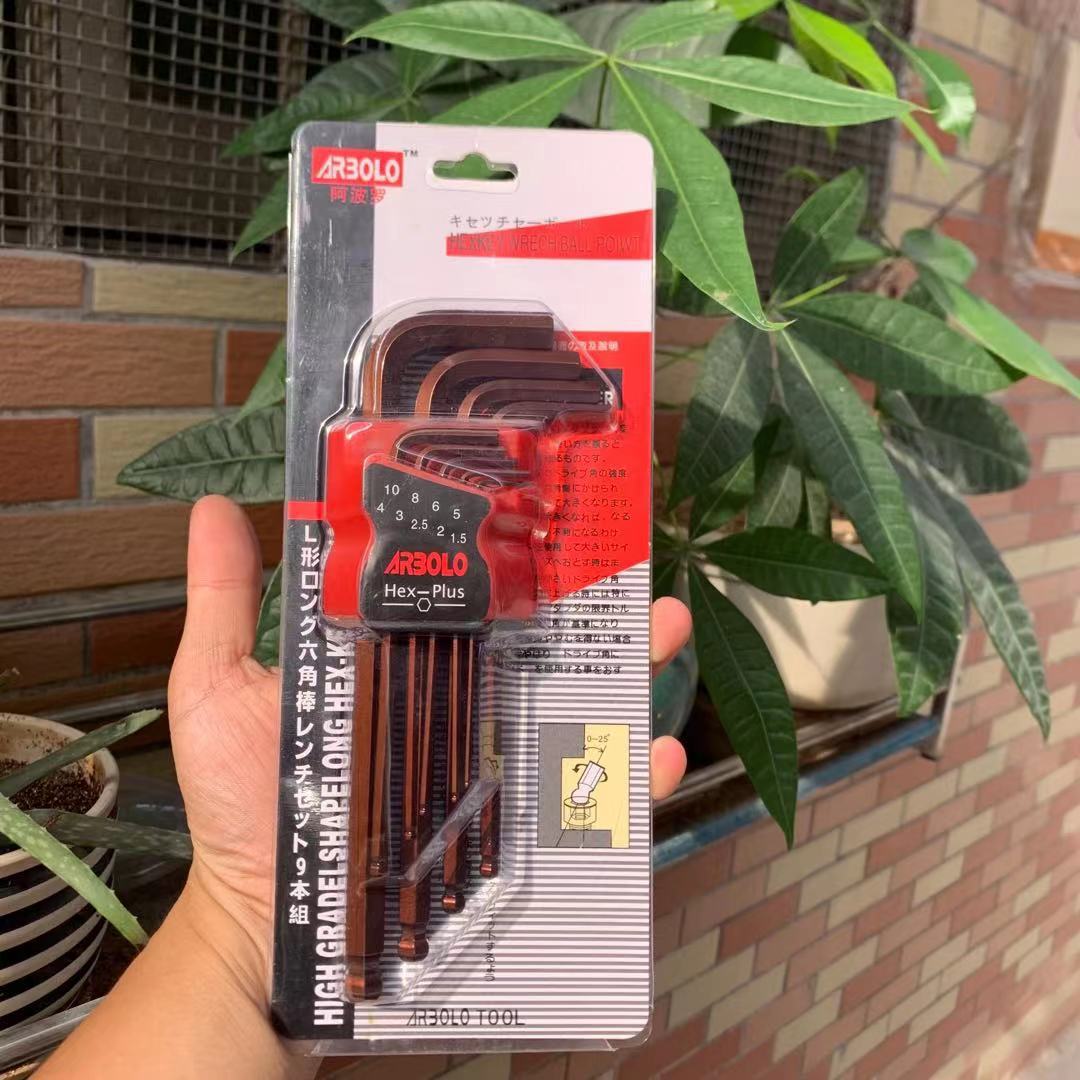 Fabricante de la fuente nuevo estilo hexagonal cromo mate vanadio S2 de longitud media hexagonal alargado