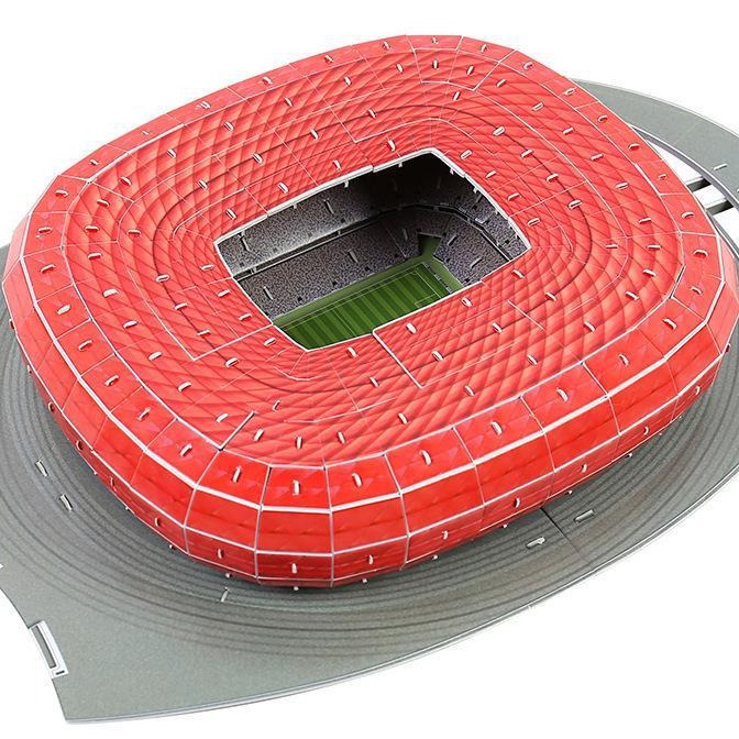 Soccer Stadium Jigsaw 3D Jigsaw Soccer Stadium