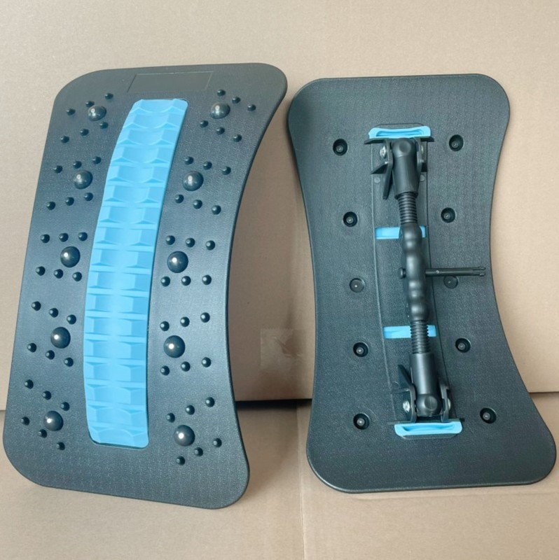 腰椎緩和器、ストレッチ器具、固定器、腰椎椎間板ヘルニア、背中マッサージ器、腰椎矯正器、クッション、脊椎|undefined
