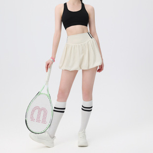 2025 Summer High Waist Flower Bud Short Skirt Outdoor Sportswear High Elasticity Moisture Wicking Tennis Golf Tennis Skirt