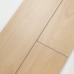 All-Ceramic straight edge wood grain brick 200X1200 cream color imitation wood grain brick raw wood color Japanese living room bedroom floor tile