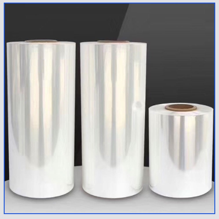 东莞厂家供应透明pof热缩膜收缩袋包装袋白色收缩膜对折塑封热缩