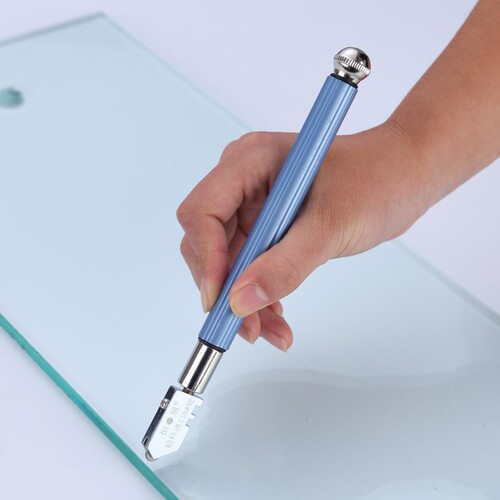 Wholesale Hengxu glass knife large and small wheel roller diamond glass cutting tool ceramic glass dual-purpose knife