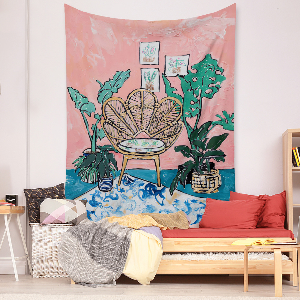 Tapestry  Home Cross-border Bohemian Tapestry Room Decorative Hanging Cloth Mandala Decorative Cloth Tapestry display picture 94