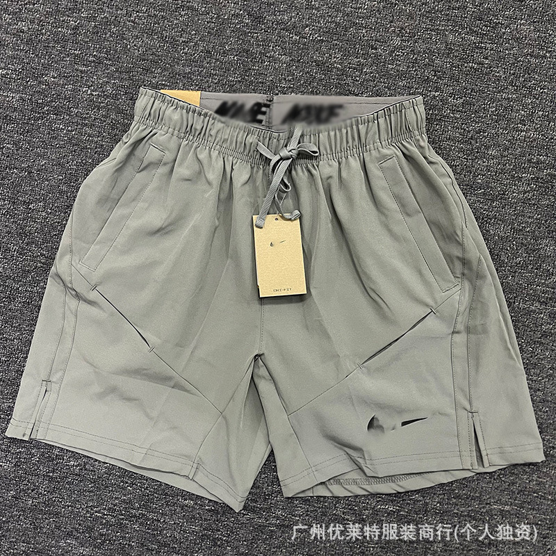 Foreign Trade Quick-Drying Nk Ice Silk Shorts Men's Wholesale Summer Men's Sports Fitness Running New Casual Drawstring Pants Foreign Trade Quick-Drying Nk Ice Silk Shorts Men's Wholesale Summer Men's Sports Fitness Running New Casual Drawstring Pants