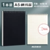 A5 Black card (lined)