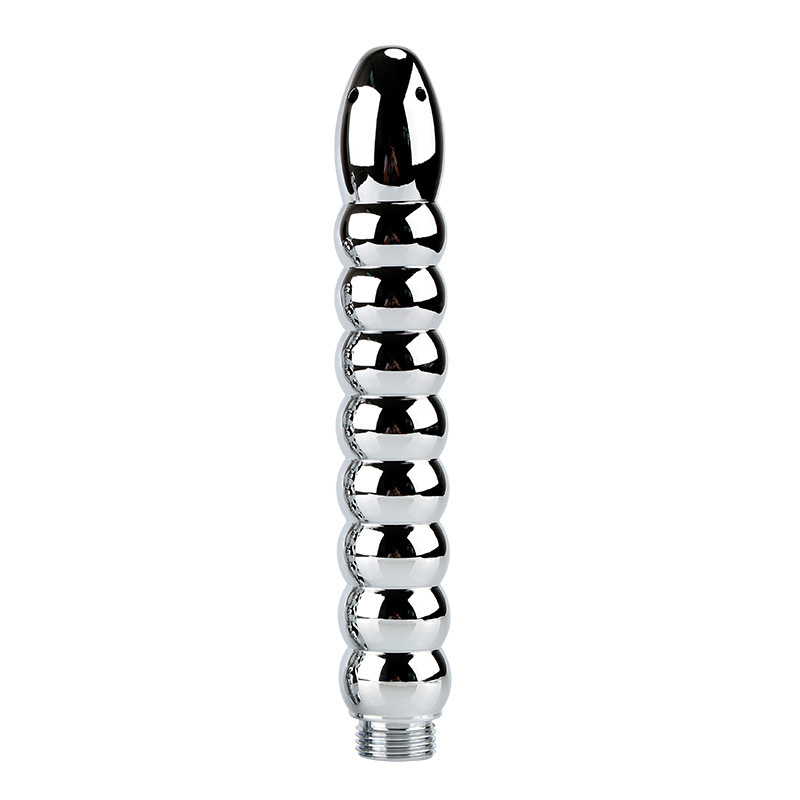 Stainless Steel Anal and Vaginal Irrigator, Body Cleaning Enema Device, Silver — detail image 24