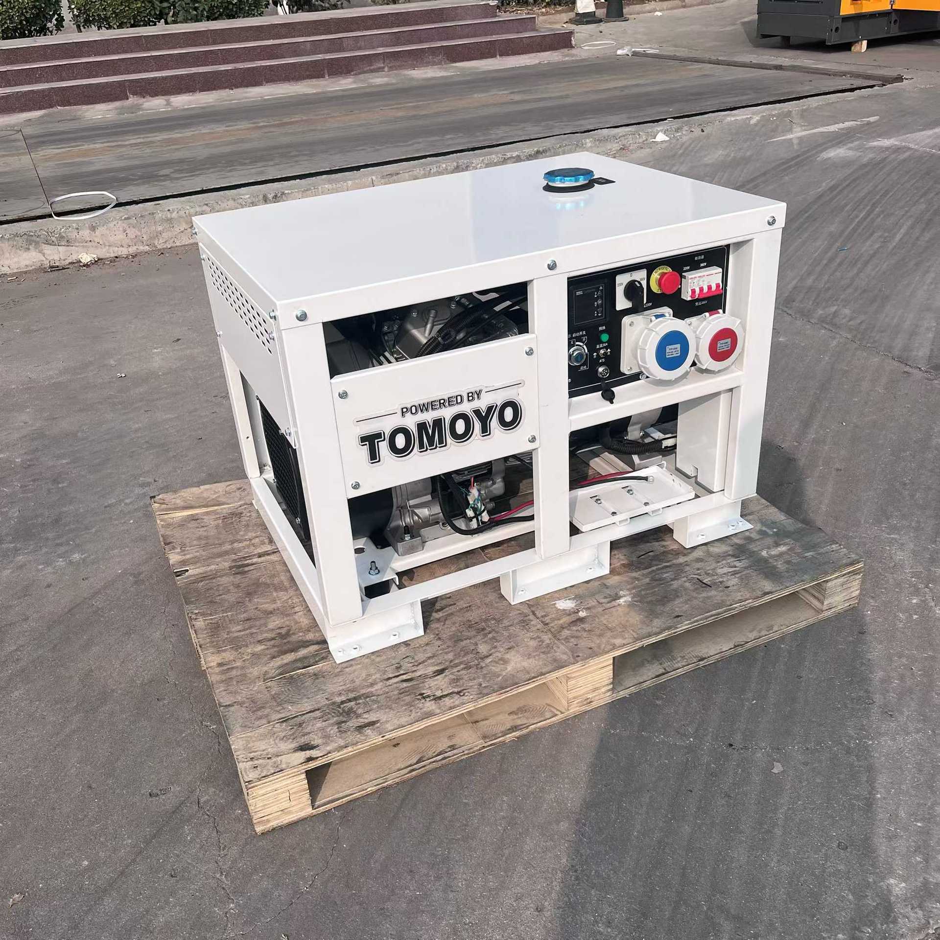 20KW generador diesel de alta potencia Dazawa Power 380V motor de cobre puro suministro de energía de reserva de emergencia a bordo