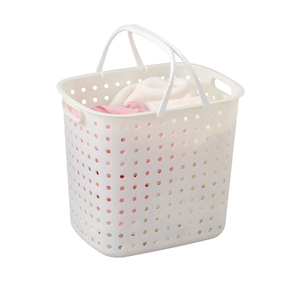 Ou runzhe baño canasta de lavandería portátil grande hogar Baño dormitorio lavandería canasta de almacenamiento cesta de lavandería de plástico