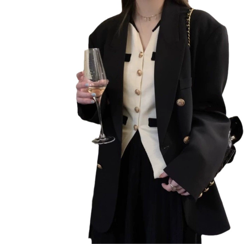 2024 High Sense Новая женская одежда больших размеров, костюм для похудения для полных девушек, Женская куртка [6009] в наличии