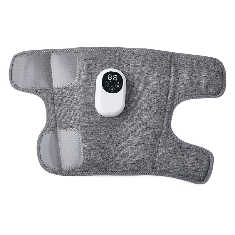 Cruz-Frontera de pierna automática músculo masajeador de calefacción aire presión airbag amasando rodilla pad masaje calefacción