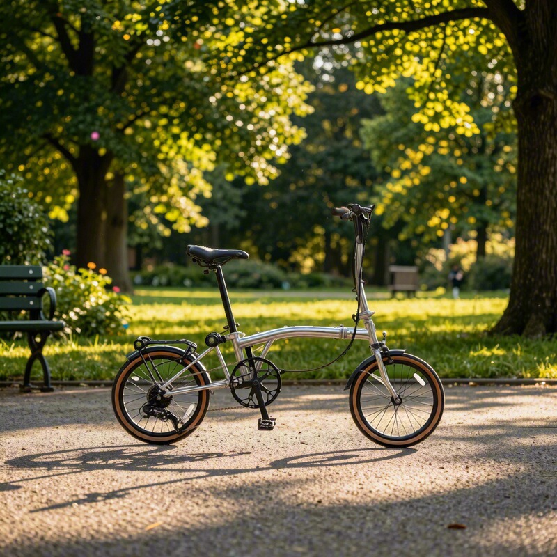 In stock 16inch Brompton 70% off folding bicycle, chrome-molybdenum steel, 9-speed gear shift, portable, British style Brompton In stock 16inch Brompton 70% off folding bicycle, chrome-molybdenum steel, 9-speed gear shift, portable, British style Brompton