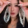 环形气质新款多层耳环