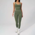 7028 vest + 7028 trousers—smoke green