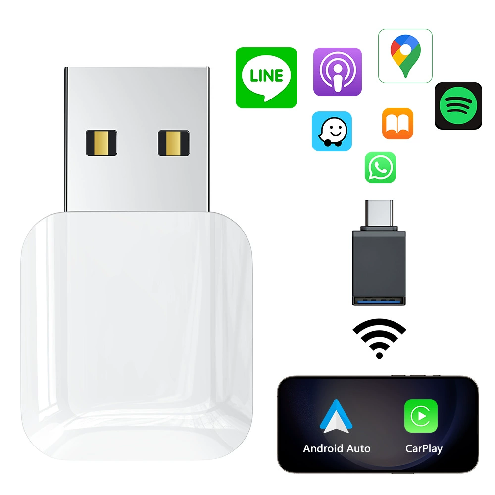 Оригинальный автомобильный проводной модуль Carplay для беспроводной связи с Android Auto, модуль для подключения автомобиля к сети