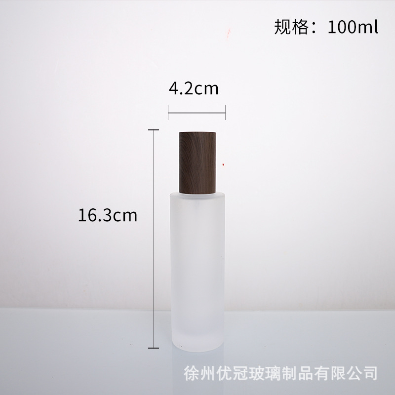 100ml; cabeza de pulverización; vidrio