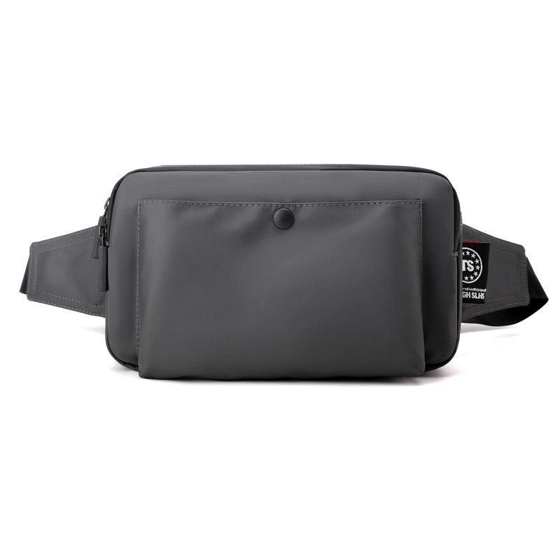 WEPOEWR nuevo bolso de pecho de moda, bolso de cintura portátil para hombres, bolso de hombro simple, bolso de tendencia callejera