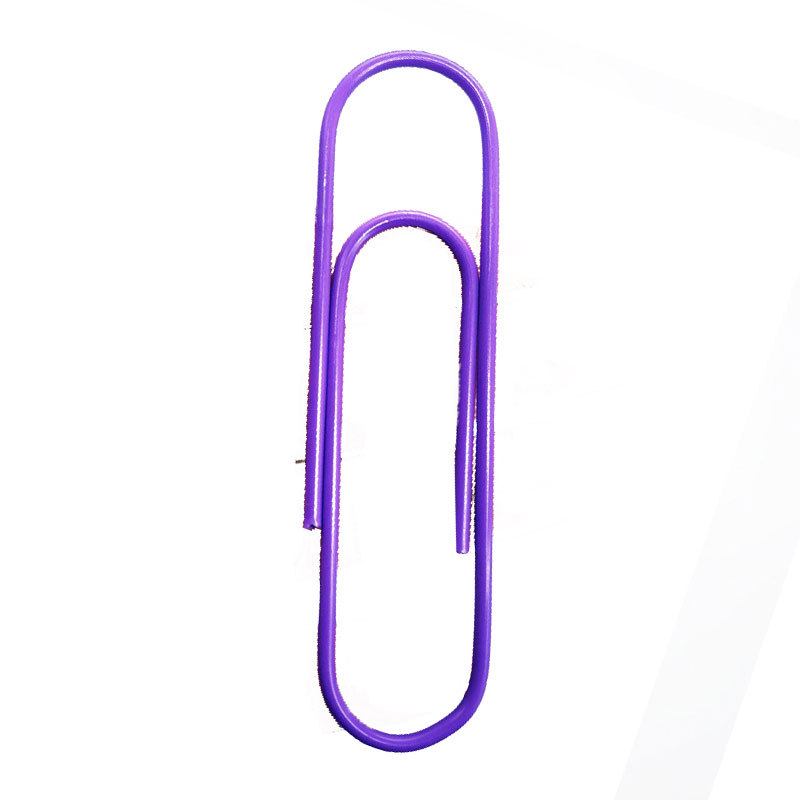 Back-shaped Bookmark Clip (Shuangyu) 50 mm, plastic, multicolor pack