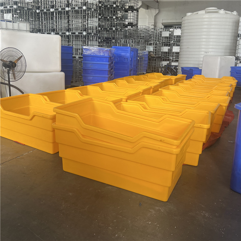 布草车滚塑纺织500L加厚耐撞衣物漂洗运输异形洗地机壳异形