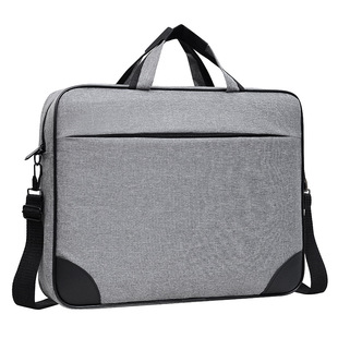 New portable one-shoulder crossbody tablet laptop bag 15-inch fashion casual business trip Office conference computer bag
