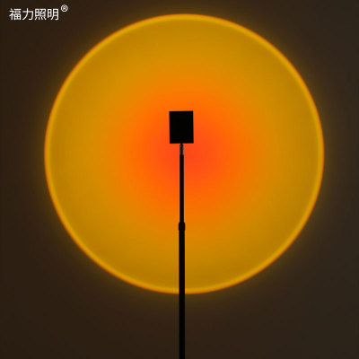 网红落日气氛灯夕阳红LED意大利落日气氛落地灯日不落日红投影灯|ms