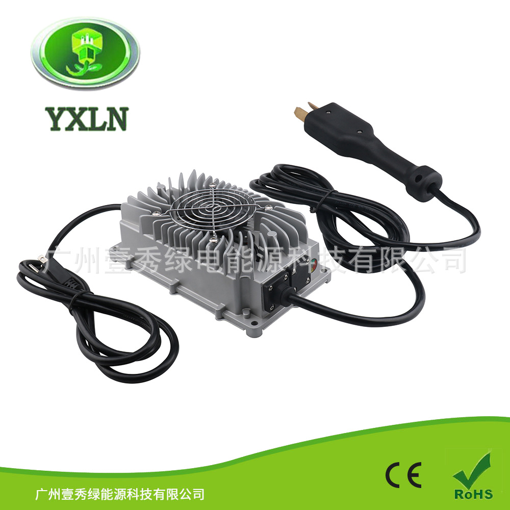 600W 48V 10A大八角尔夫球车 密封和灌胶处理IP67等级防水 充电器