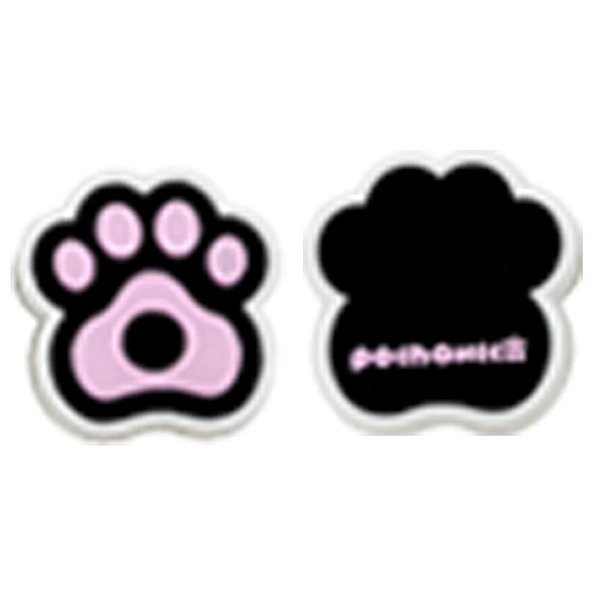 Black + pink cute cat caught