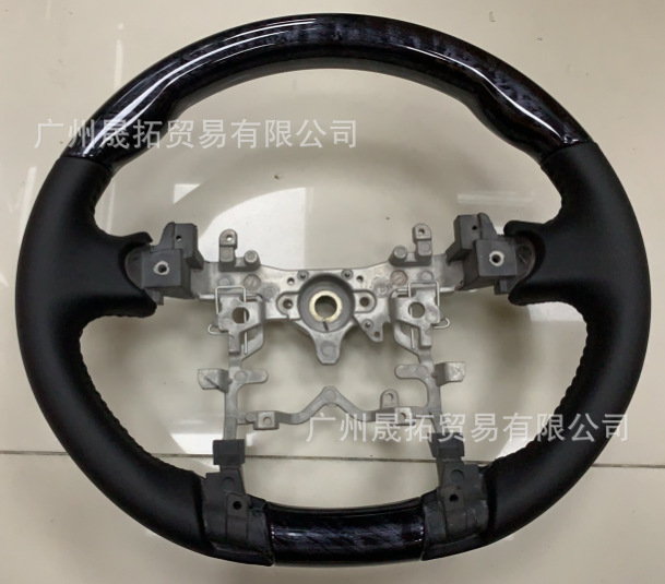 Suitable for Prius 30 Series Steering Wheel Black Wood Grain Prius Black Wood Grain 4-Spoke